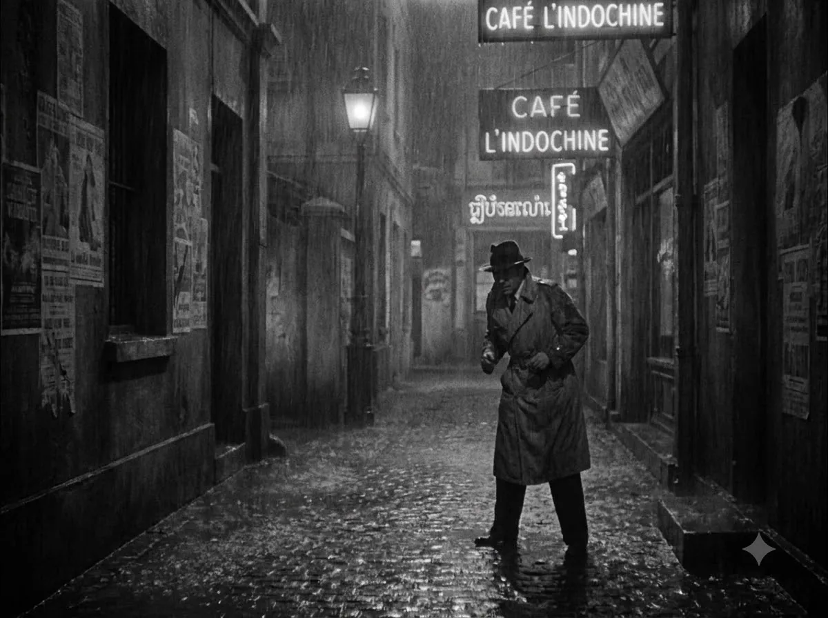 Classic Noir: kết quả tạo bởi Gemini.