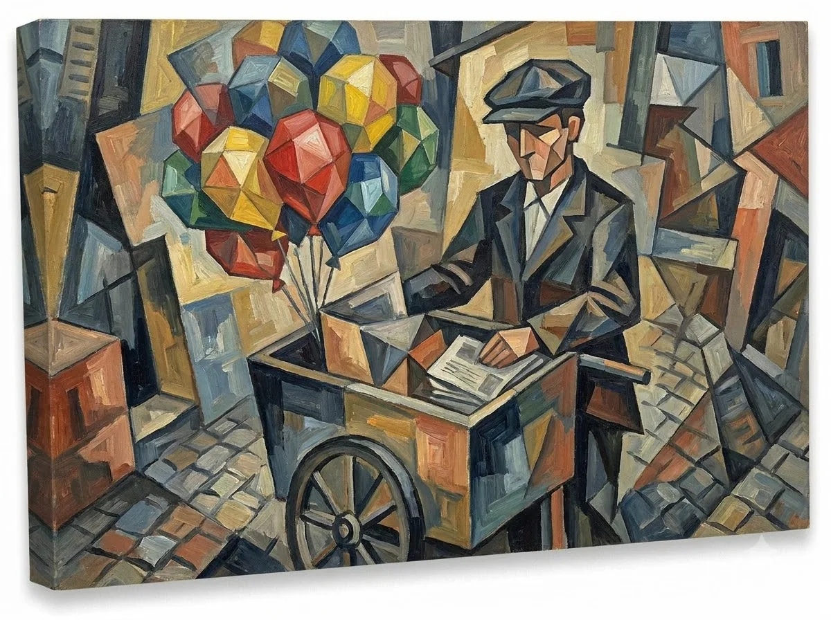 Cubism: kết quả tạo bởi Gemini.