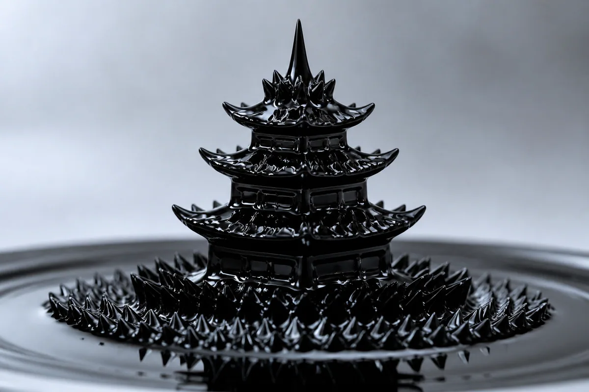 Ferrofluid: kết quả tạo bởi ChatGPT.