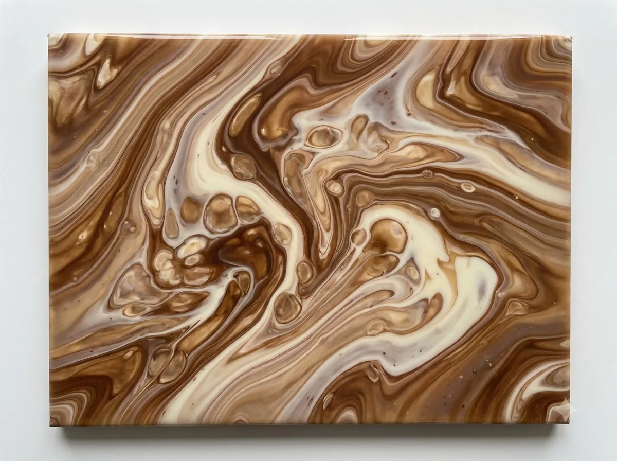 Fluid Art: kết quả tạo bởi Gemini.