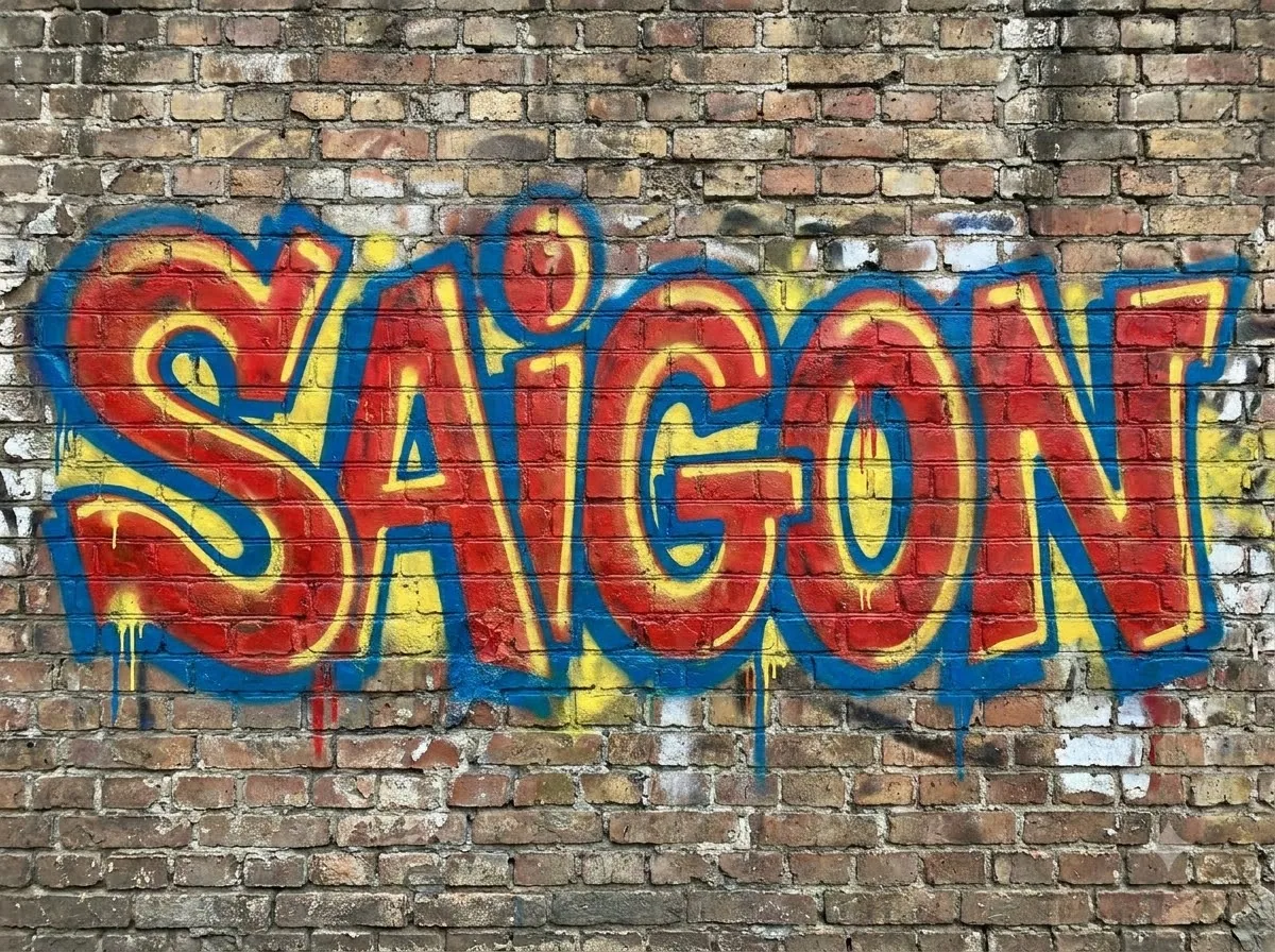 Graffiti: kết quả tạo bởi Gemini.