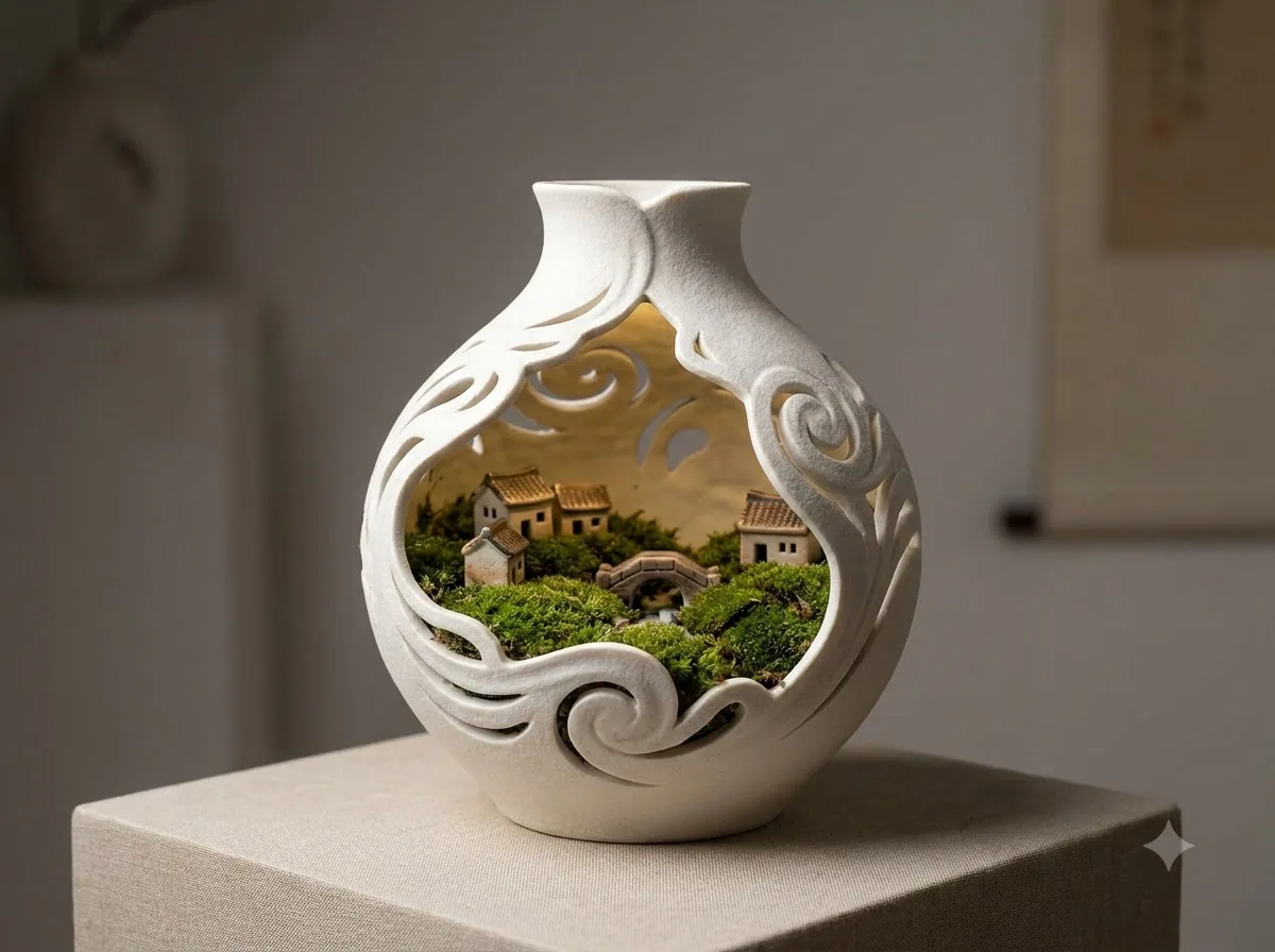Hollow Art: kết quả tạo bởi Gemini.