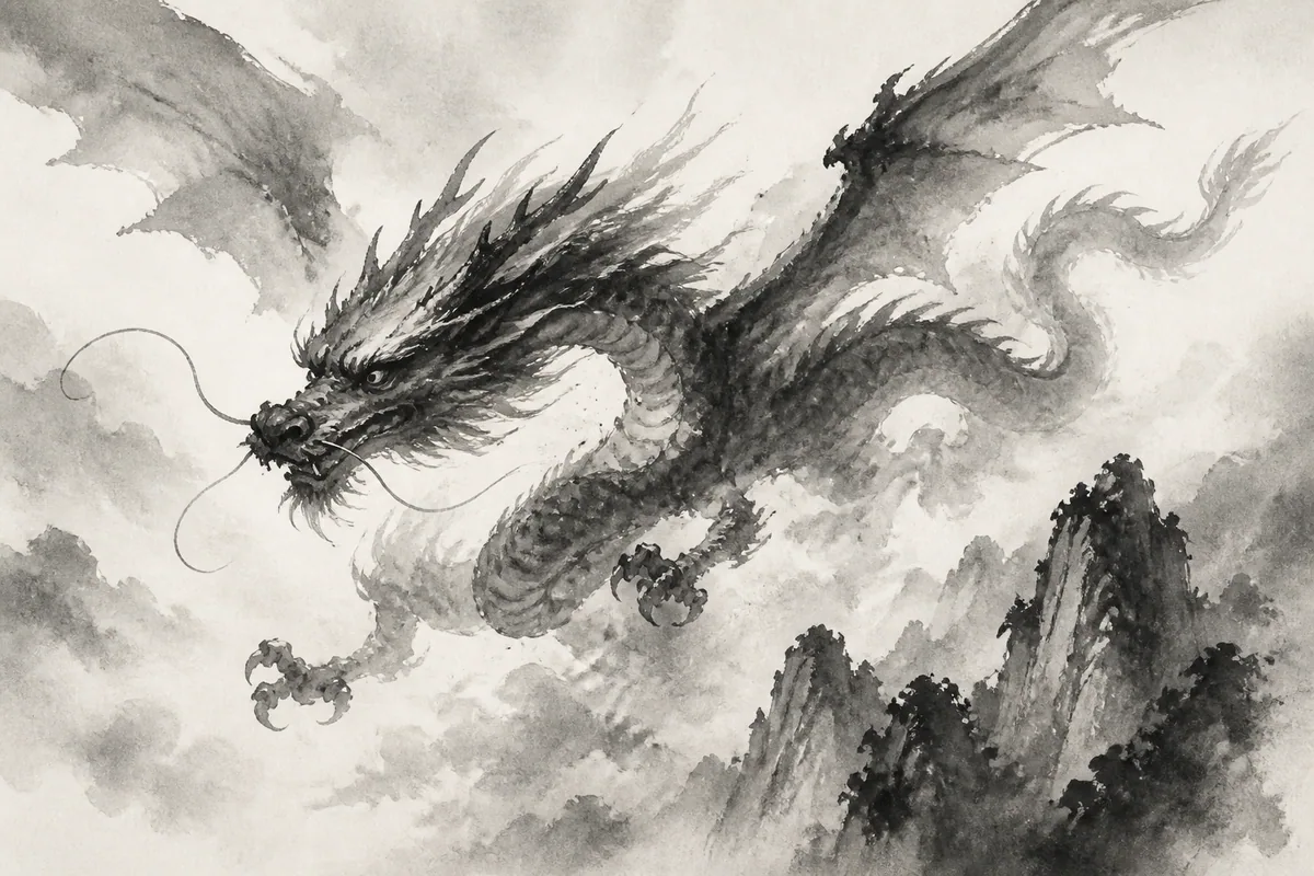 Ink Wash Painting: kết quả tạo bởi ChatGPT.