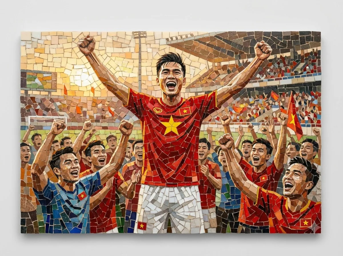 Mosaic: kết quả tạo bởi Gemini.