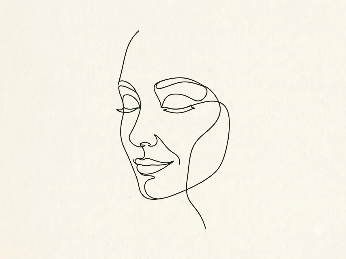 One Line Drawing: kết quả tạo bởi Gemini.