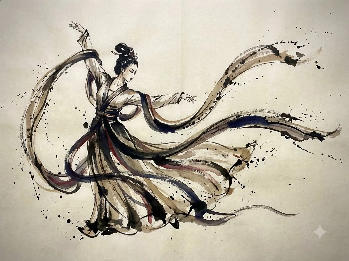 Splash Ink: kết quả tạo bởi Gemini.