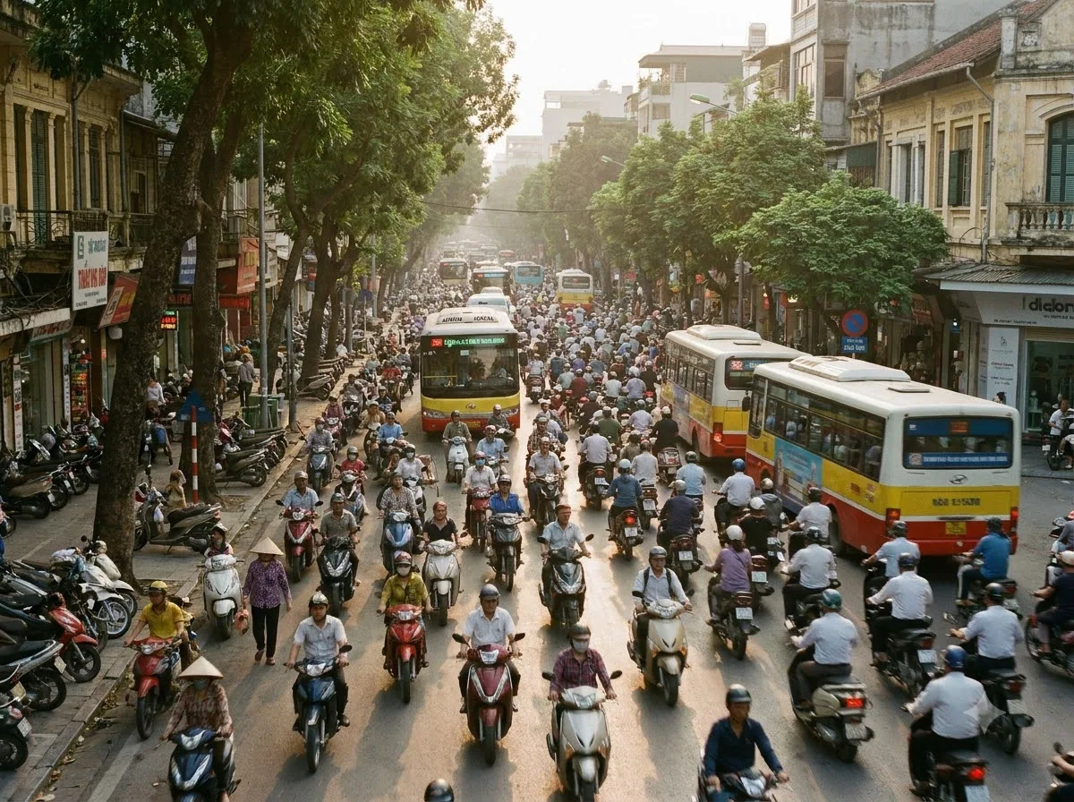 Street Photography: kết quả tạo bởi Gemini.